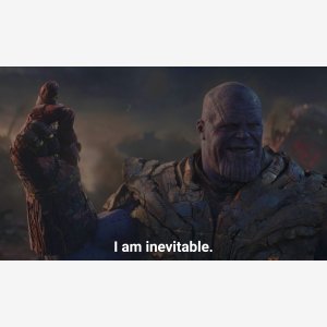 Thanos Avengers I Am Inevitable